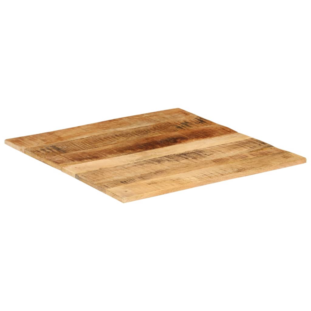 Pöytälevy 15-16 mm 70x70 cm täysi mangopuu - Sisustajankoti.fi