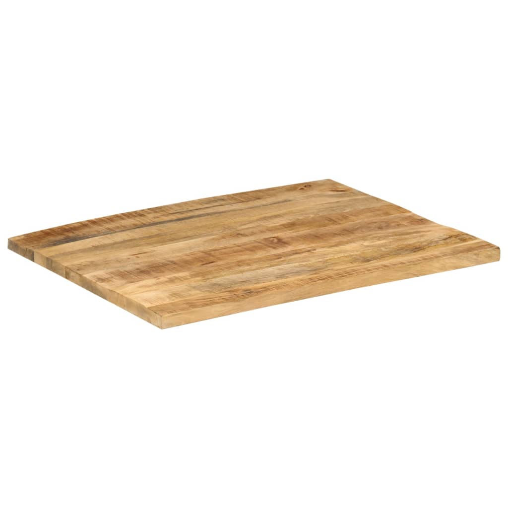Pöytälevy 25-27 mm 80x60 cm täysi mangopuu - Sisustajankoti.fi