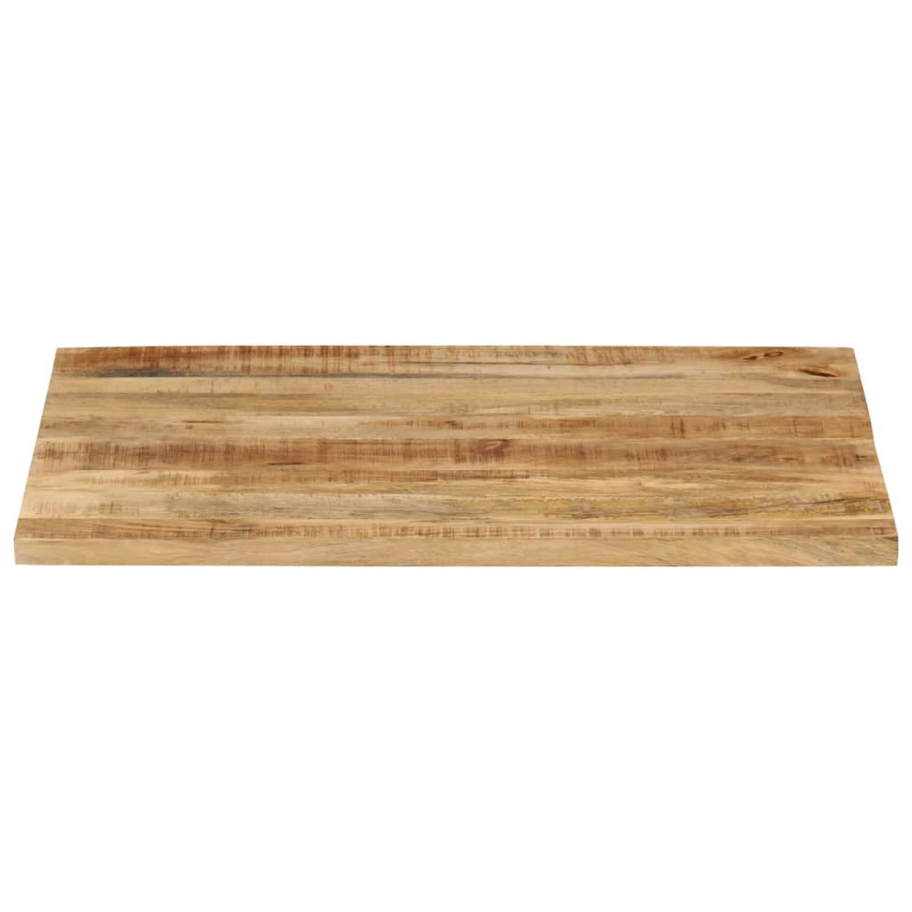 Pöytälevy 25-27 mm 80x60 cm täysi mangopuu - Sisustajankoti.fi