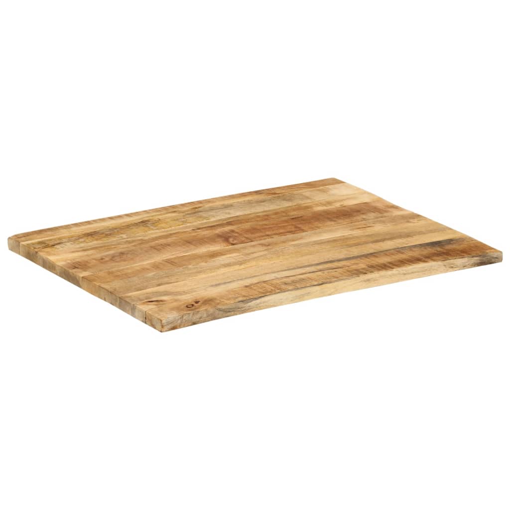Pöytälevy 25-27 mm 80x60 cm täysi mangopuu - Sisustajankoti.fi