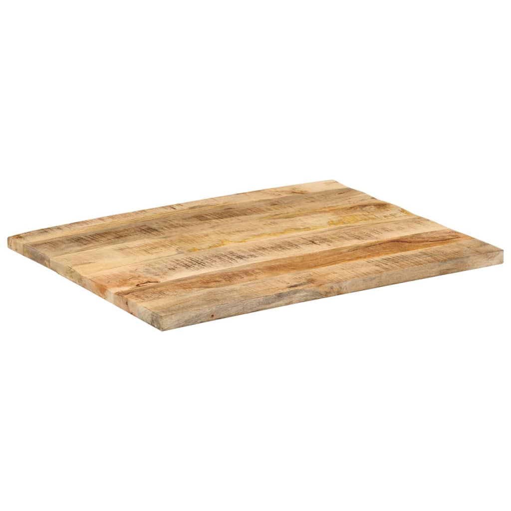 Pöytälevy 25-27 mm 80x60 cm täysi mangopuu - Sisustajankoti.fi