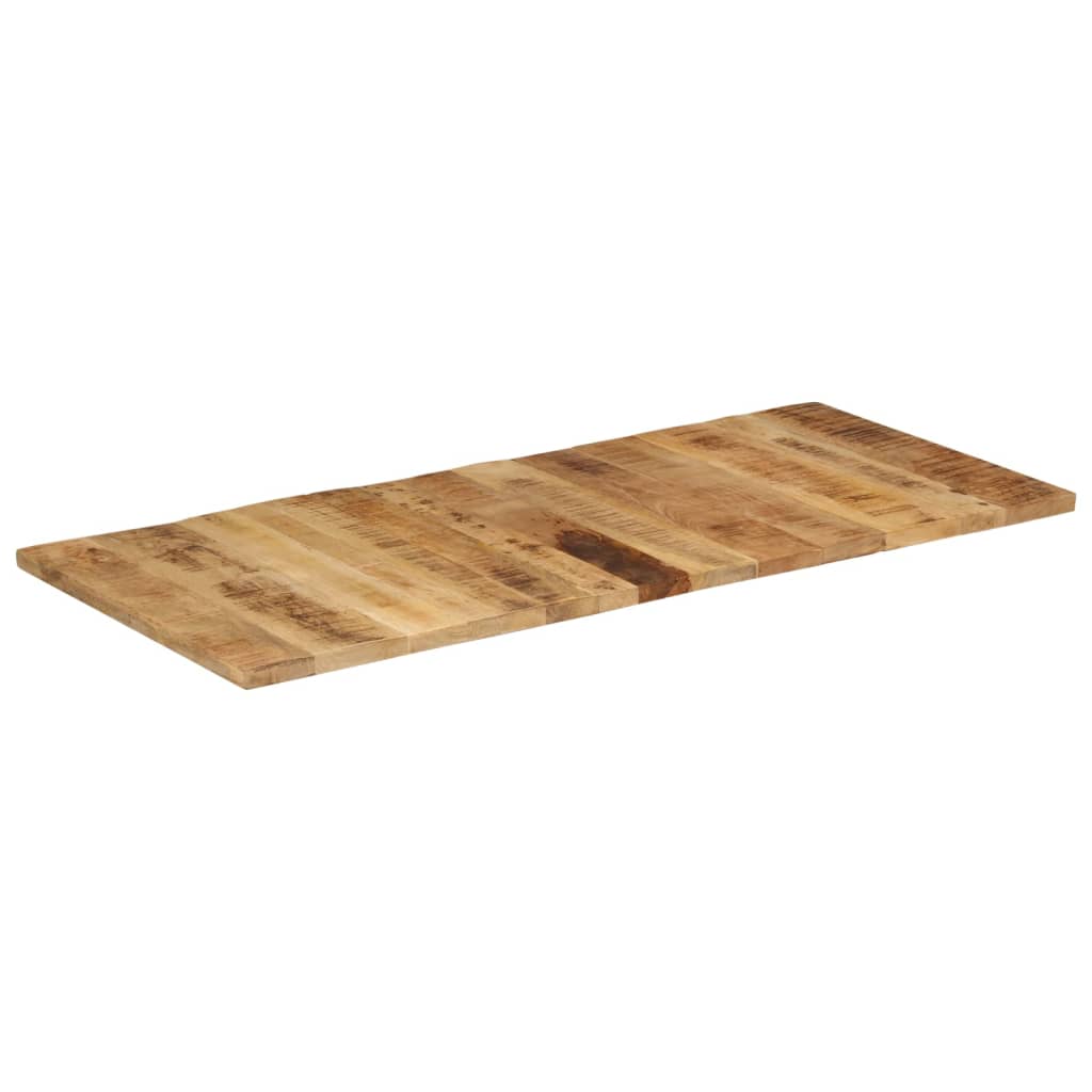 Pöytälevy 25-27 mm 140x60 cm täysi mangopuu - Sisustajankoti.fi