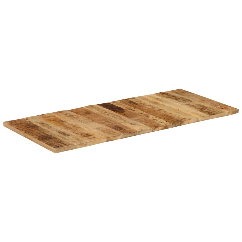 Pöytälevy 25-27 mm 140x60 cm täysi mangopuu - Sisustajankoti.fi