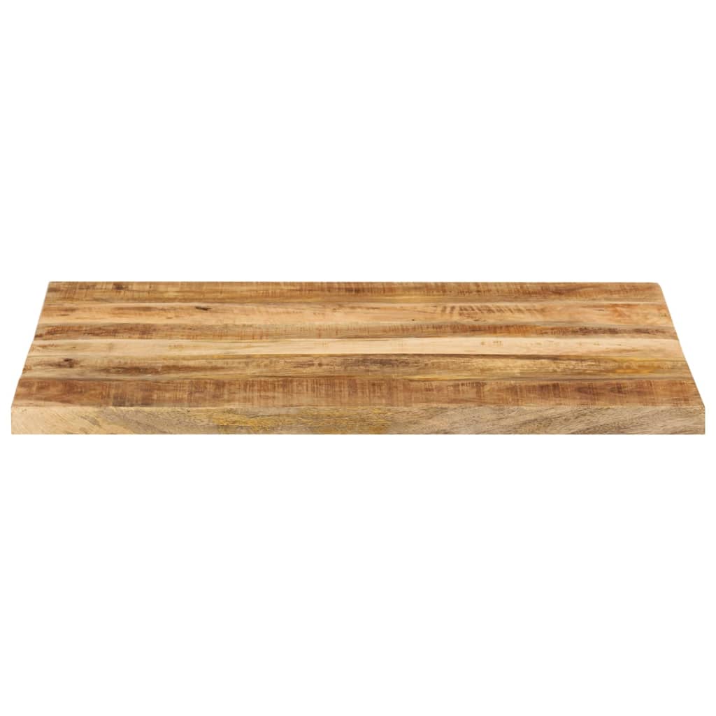 Pöytälevy 25-27 mm 70x70 cm täysi mangopuu - Sisustajankoti.fi