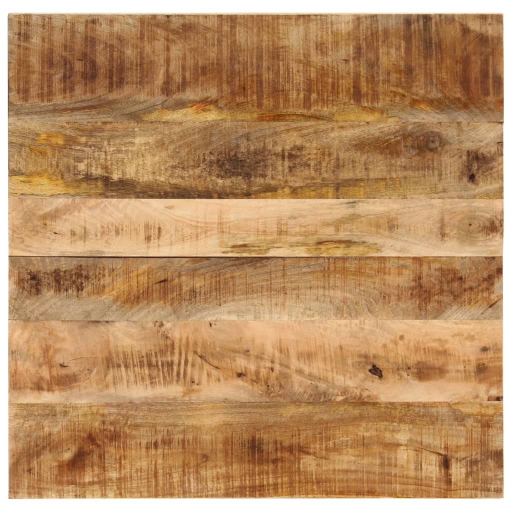 Pöytälevy 25-27 mm 70x70 cm täysi mangopuu - Sisustajankoti.fi