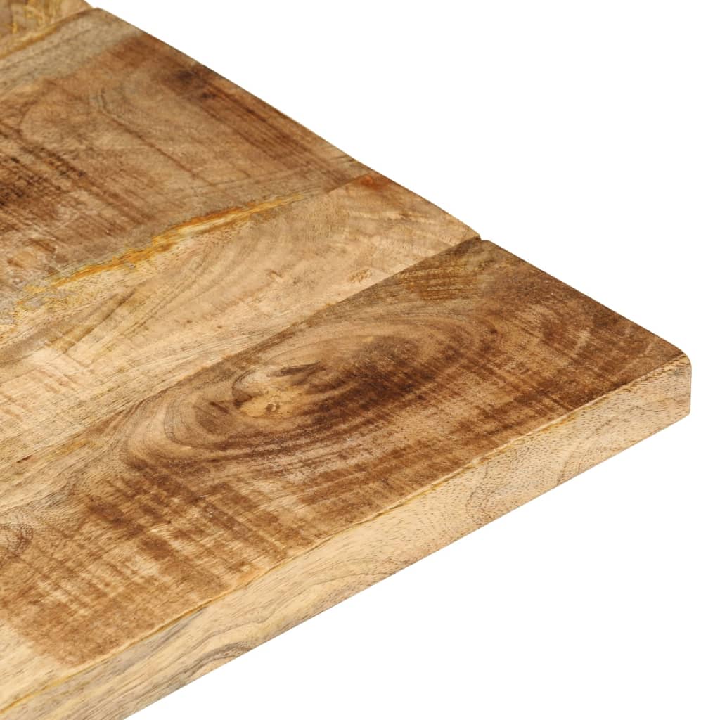 Pöytälevy 25-27 mm 70x70 cm täysi mangopuu - Sisustajankoti.fi
