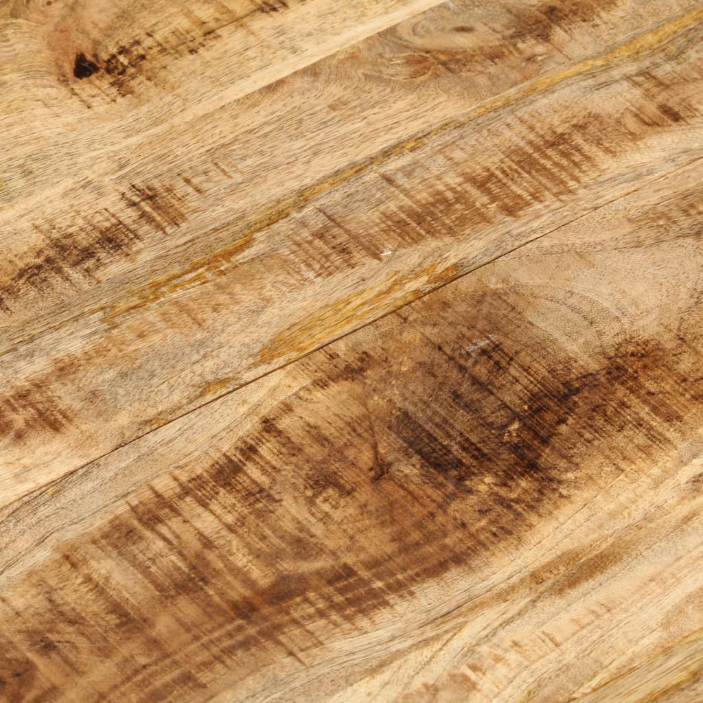 Pöytälevy 25-27 mm 70x70 cm täysi mangopuu - Sisustajankoti.fi