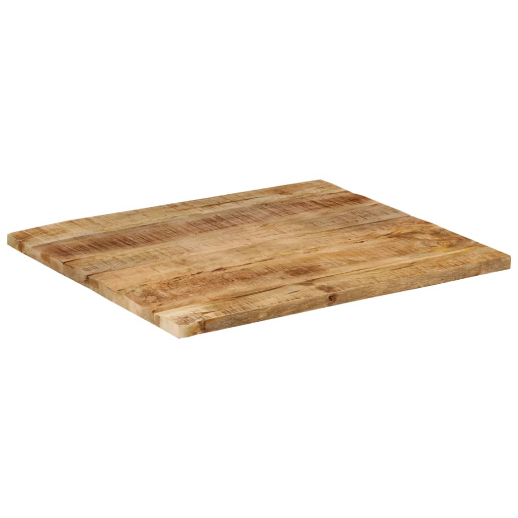 Pöytälevy 25-27 mm 80x70 cm täysi mangopuu - Sisustajankoti.fi