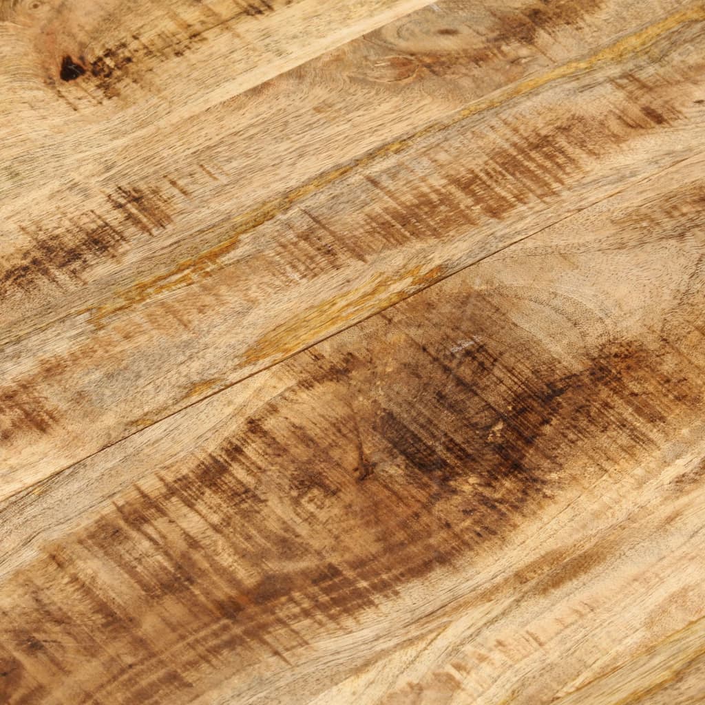 Pöytälevy 25-27 mm 80x80 cm täysi mangopuu - Sisustajankoti.fi