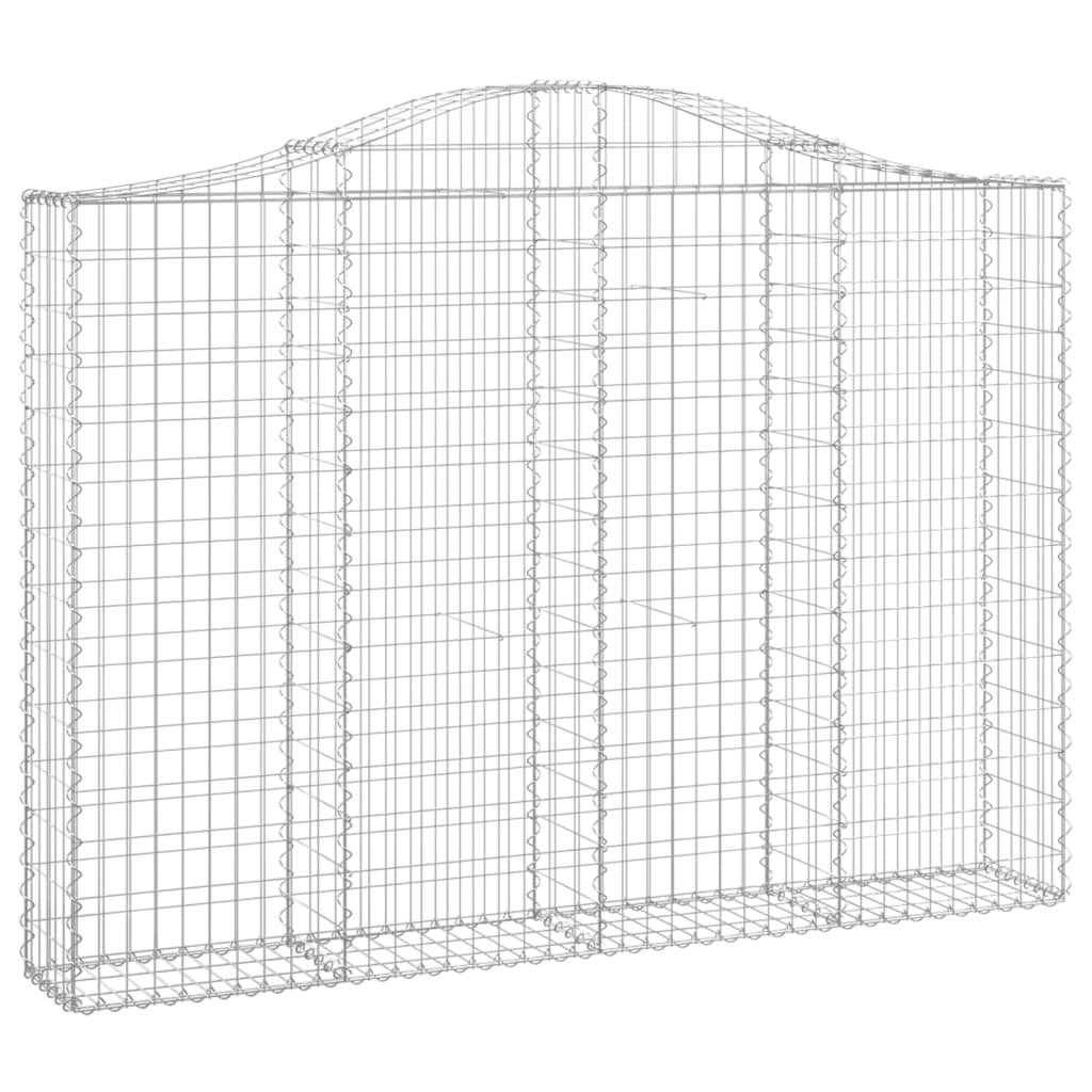 Kaarevat kivikorit 12 kpl 200x30x140/160 cm galvanoitu rauta - Sisustajankoti.fi