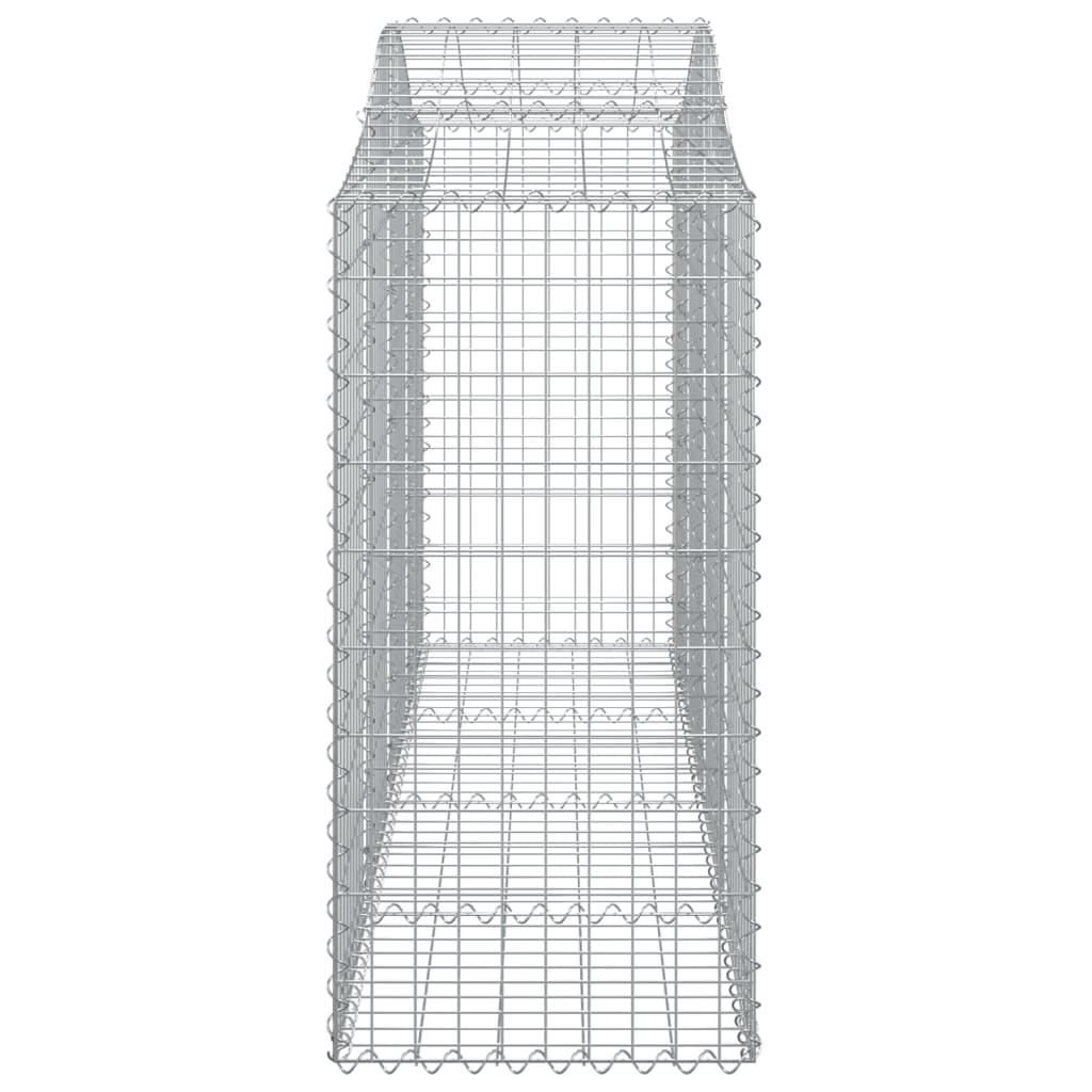 Kaarevat kivikorit 9 kpl 200x50x100/120 cm galvanoitu rauta - Sisustajankoti.fi