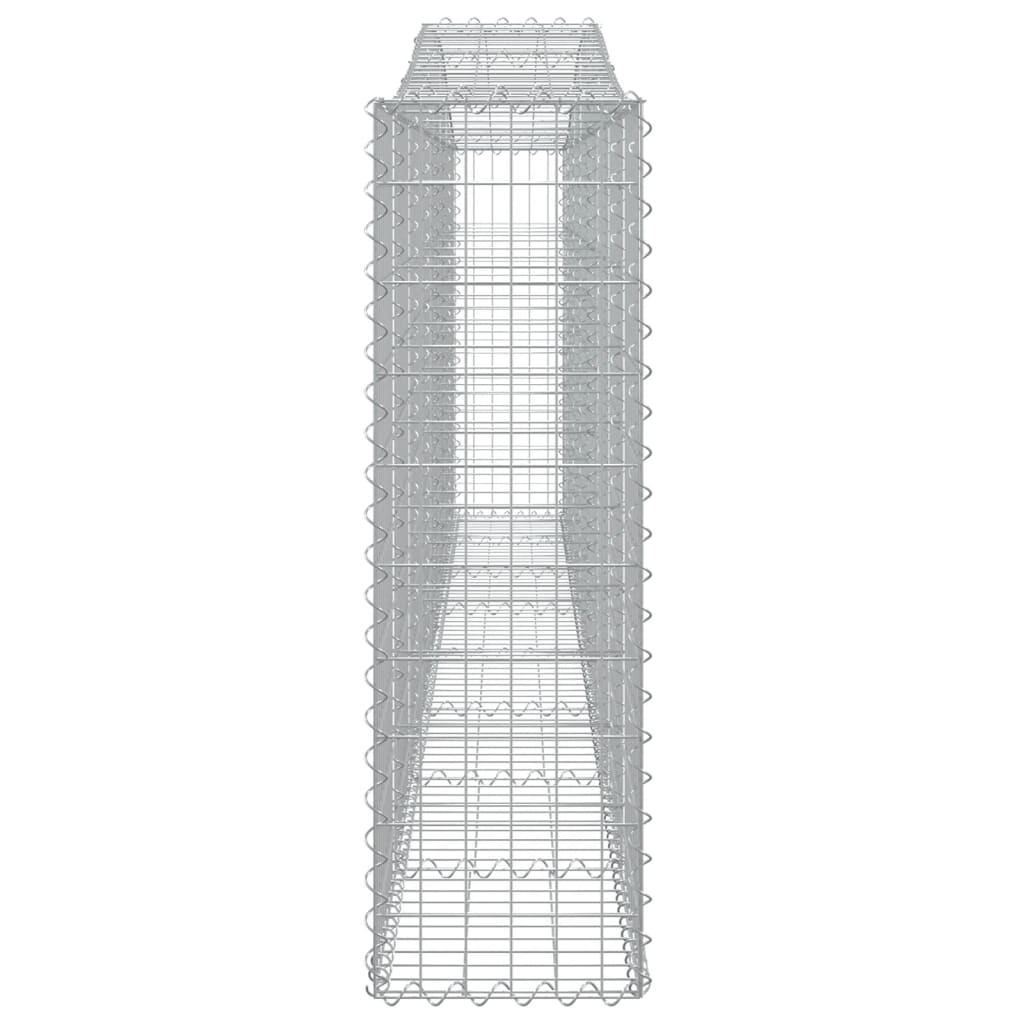 Kaarevat kivikorit 20 kpl 400x30x100/120 cm galvanoitu rauta - Sisustajankoti.fi