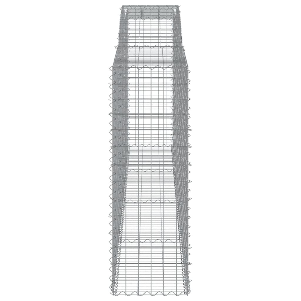 Kaarevat kivikorit 5 kpl 400x50x140/160 cm galvanoitu rauta - Sisustajankoti.fi