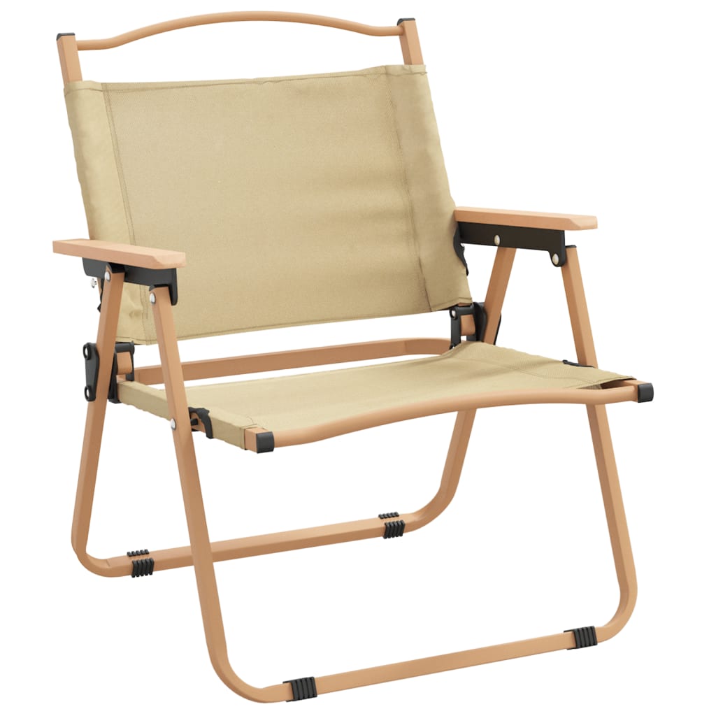 Retkituolit 2 kpl beige 54x43x59 cm Oxford kangas - Sisustajankoti.fi