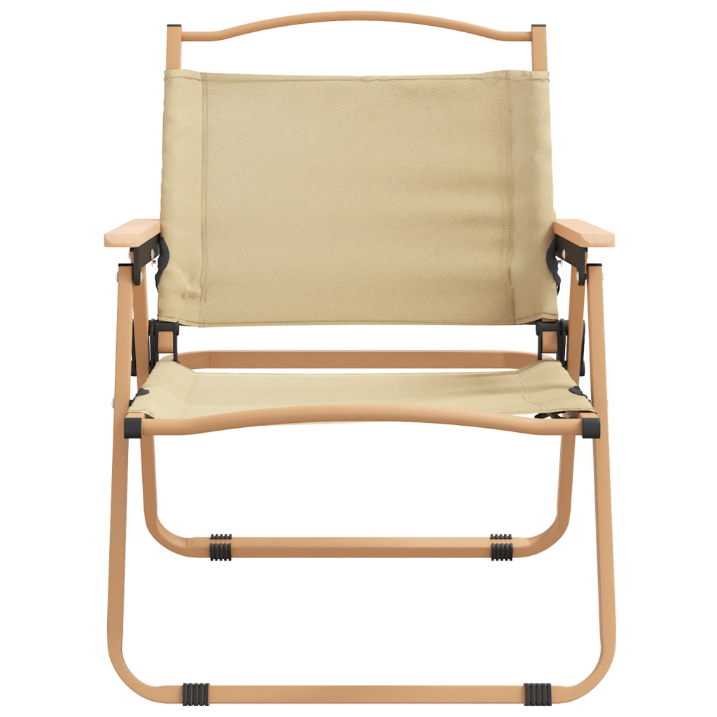 Retkituolit 2 kpl beige 54x43x59 cm Oxford kangas - Sisustajankoti.fi
