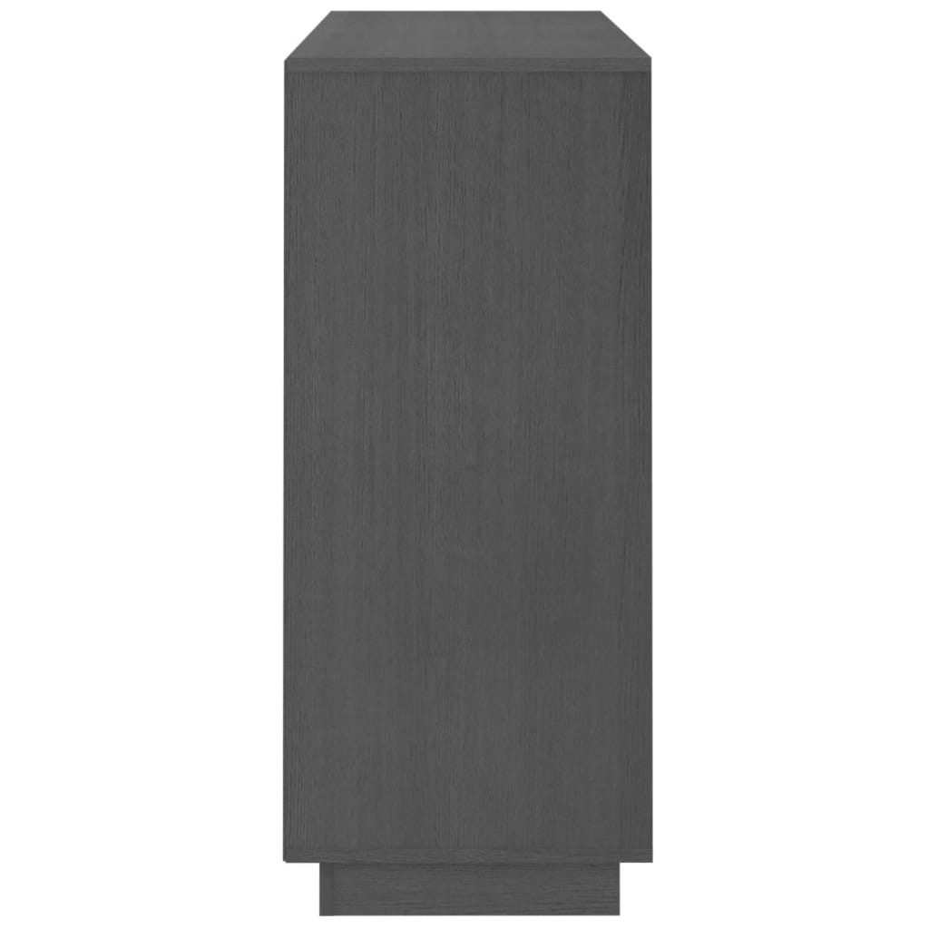 Senkki harmaa 104,5x34x80 cm täysi mänty - Sisustajankoti.fi