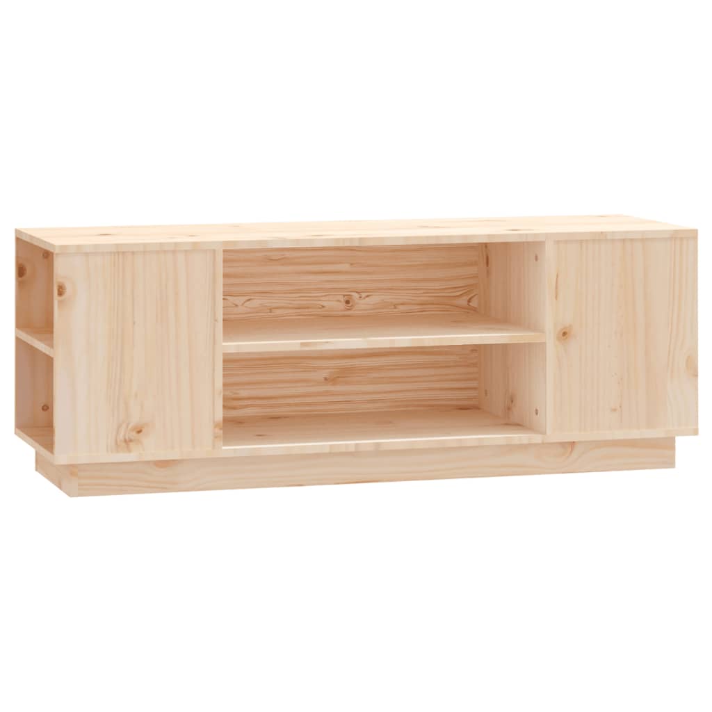 TV-taso 110x35x40,5 cm täysi mänty - Sisustajankoti.fi