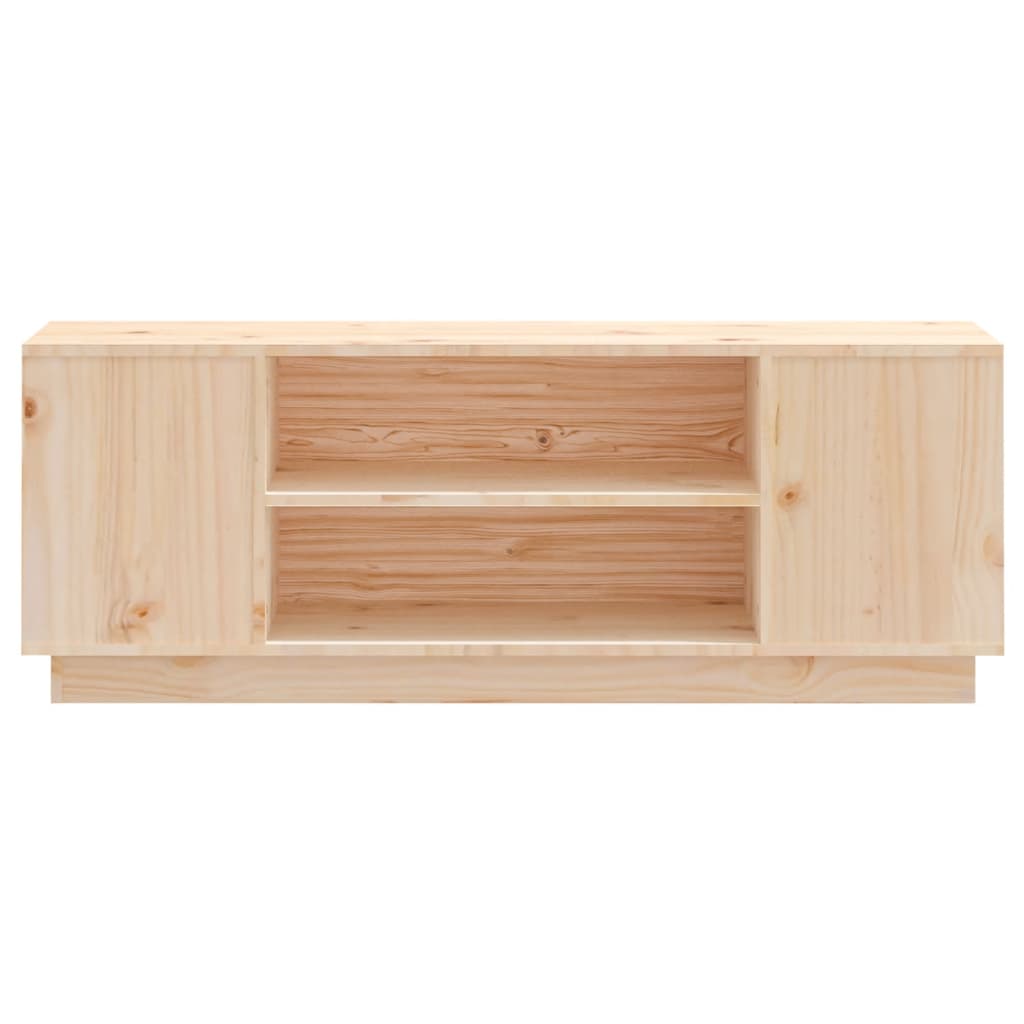 TV-taso 110x35x40,5 cm täysi mänty - Sisustajankoti.fi