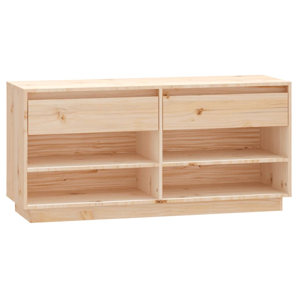 Kenkäkaappi 110x34x52 cm täysi mänty - Sisustajankoti.fi