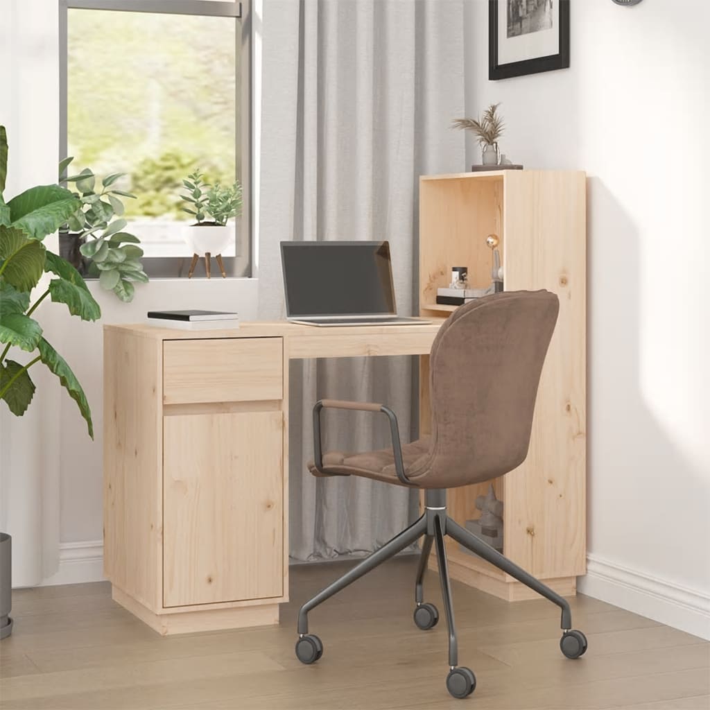 Työpöytä 110x53x117 cm täysi mänty - Sisustajankoti.fi