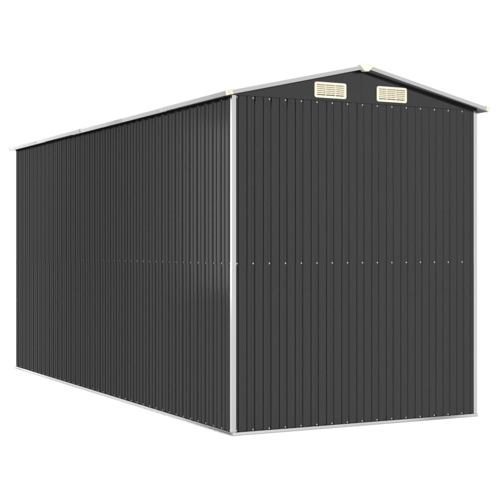 Puutarhavaja antrasiitti 192x440x223 cm galvanoitu teräs - Sisustajankoti.fi