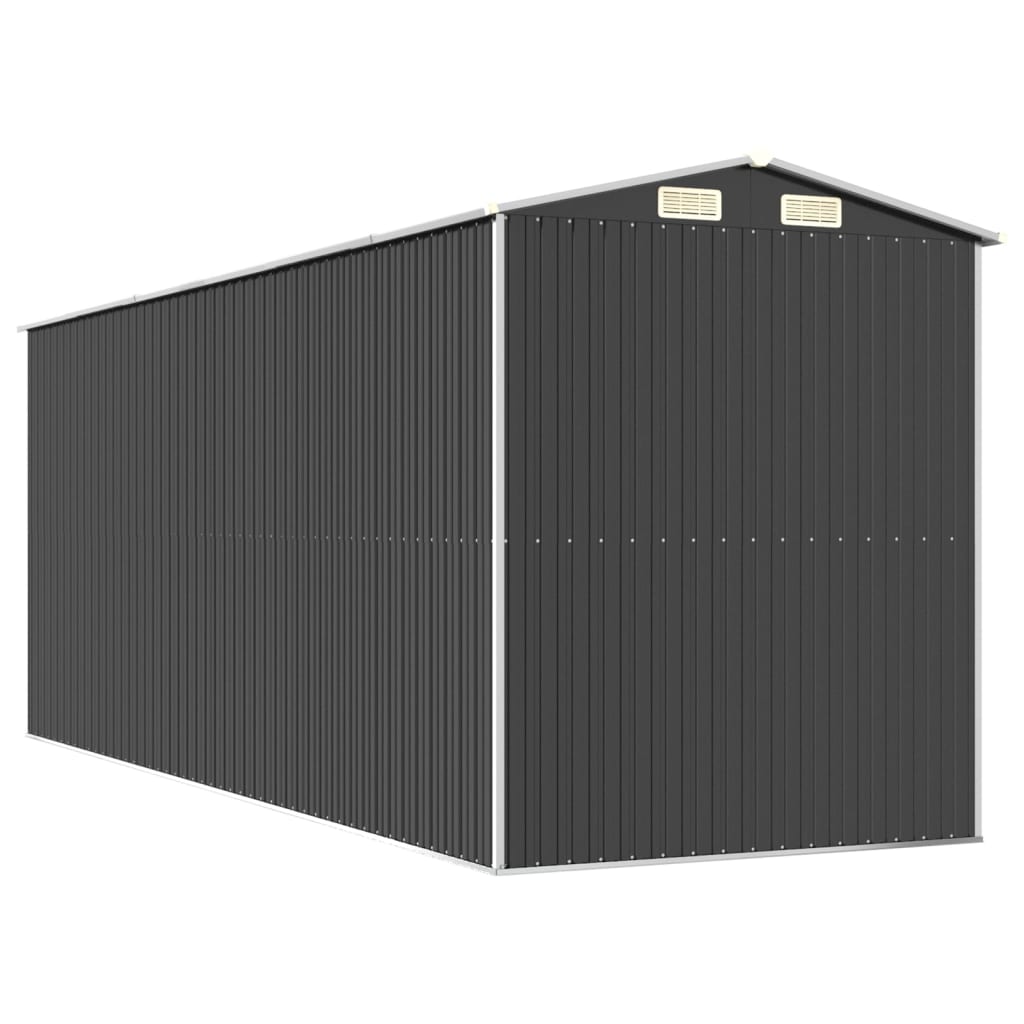 Puutarhavaja antrasiitti 192x523x223 cm galvanoitu teräs - Sisustajankoti.fi