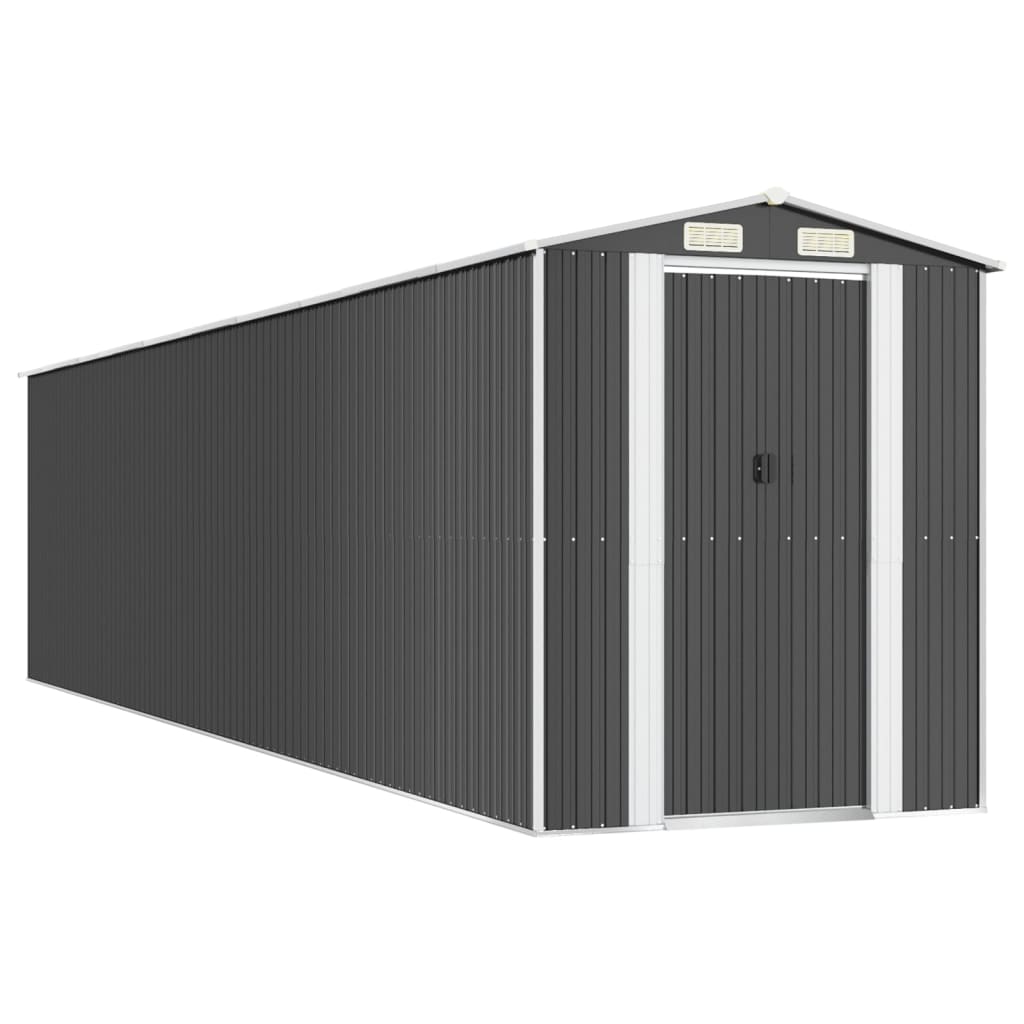 Puutarhavaja antrasiitti 192x855x223 cm galvanoitu teräs - Sisustajankoti.fi