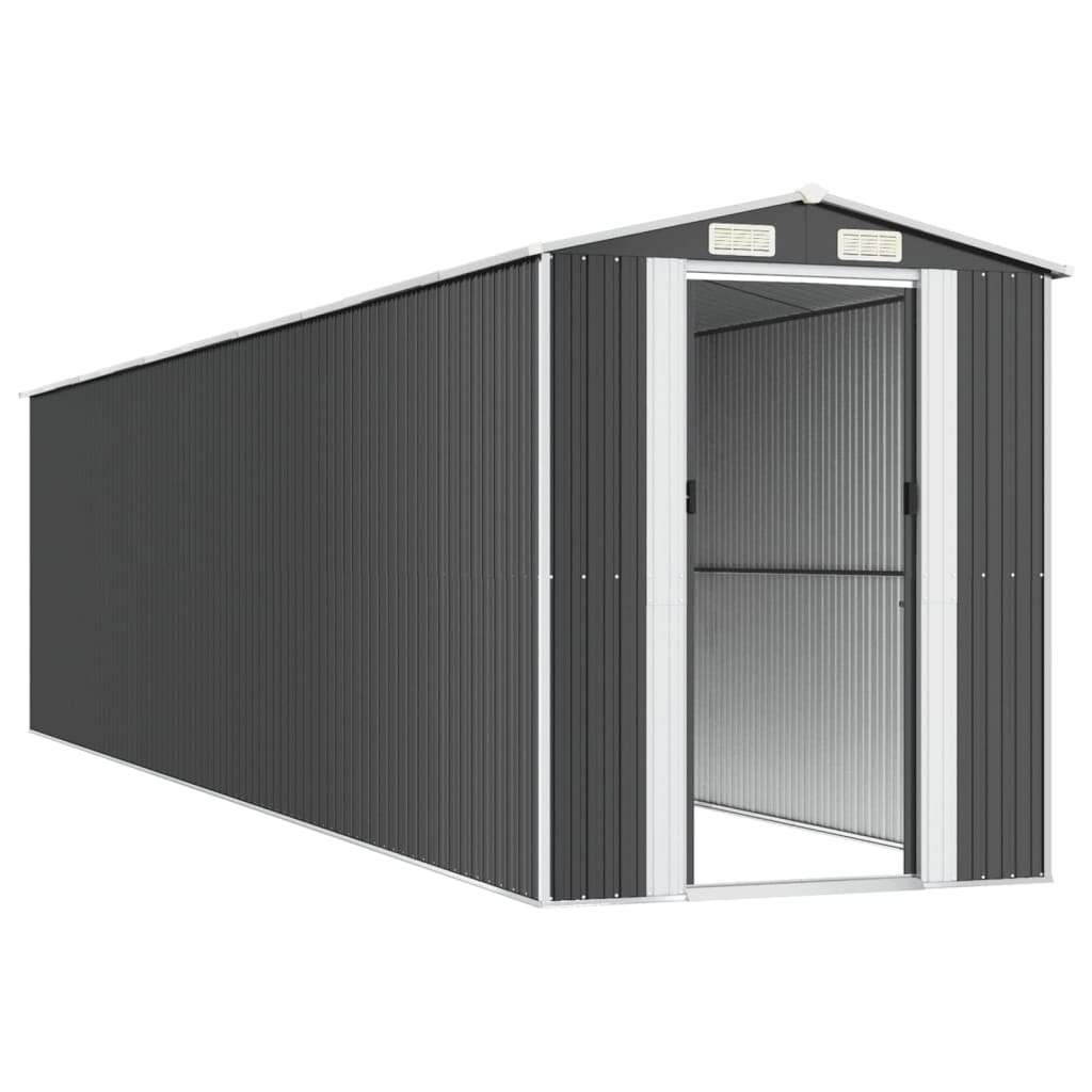 Puutarhavaja antrasiitti 192x855x223 cm galvanoitu teräs - Sisustajankoti.fi