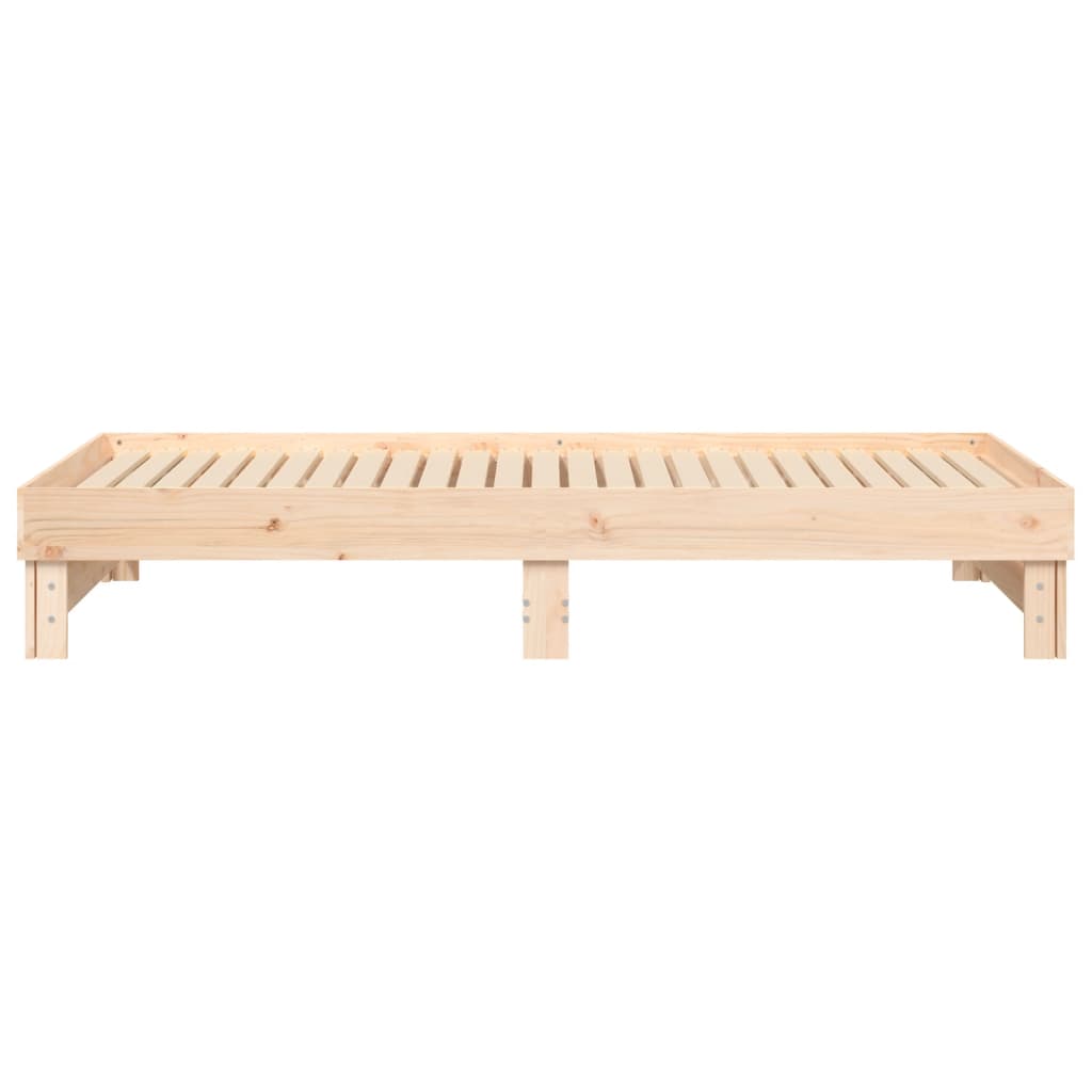 Sohvasänky ulosvedettävä 2x (100x200) cm täysi mänty - Sisustajankoti.fi
