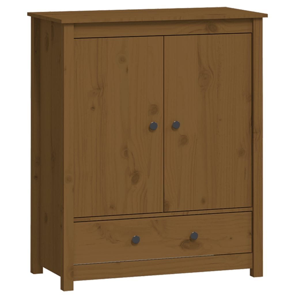 Kaappi hunajanruskea 83x41,5x100 cm täysi mänty - Sisustajankoti.fi