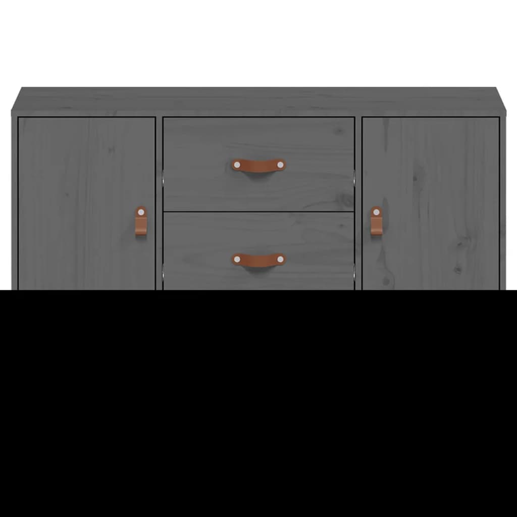 Senkki harmaa 110x40x78 cm täysi mänty - Sisustajankoti.fi