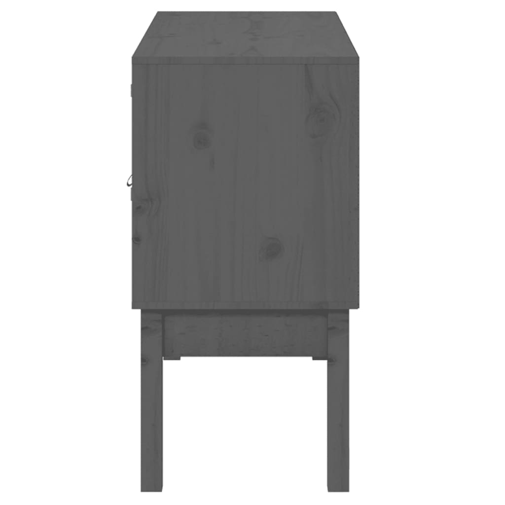 Senkki harmaa 110x40x78 cm täysi mänty - Sisustajankoti.fi