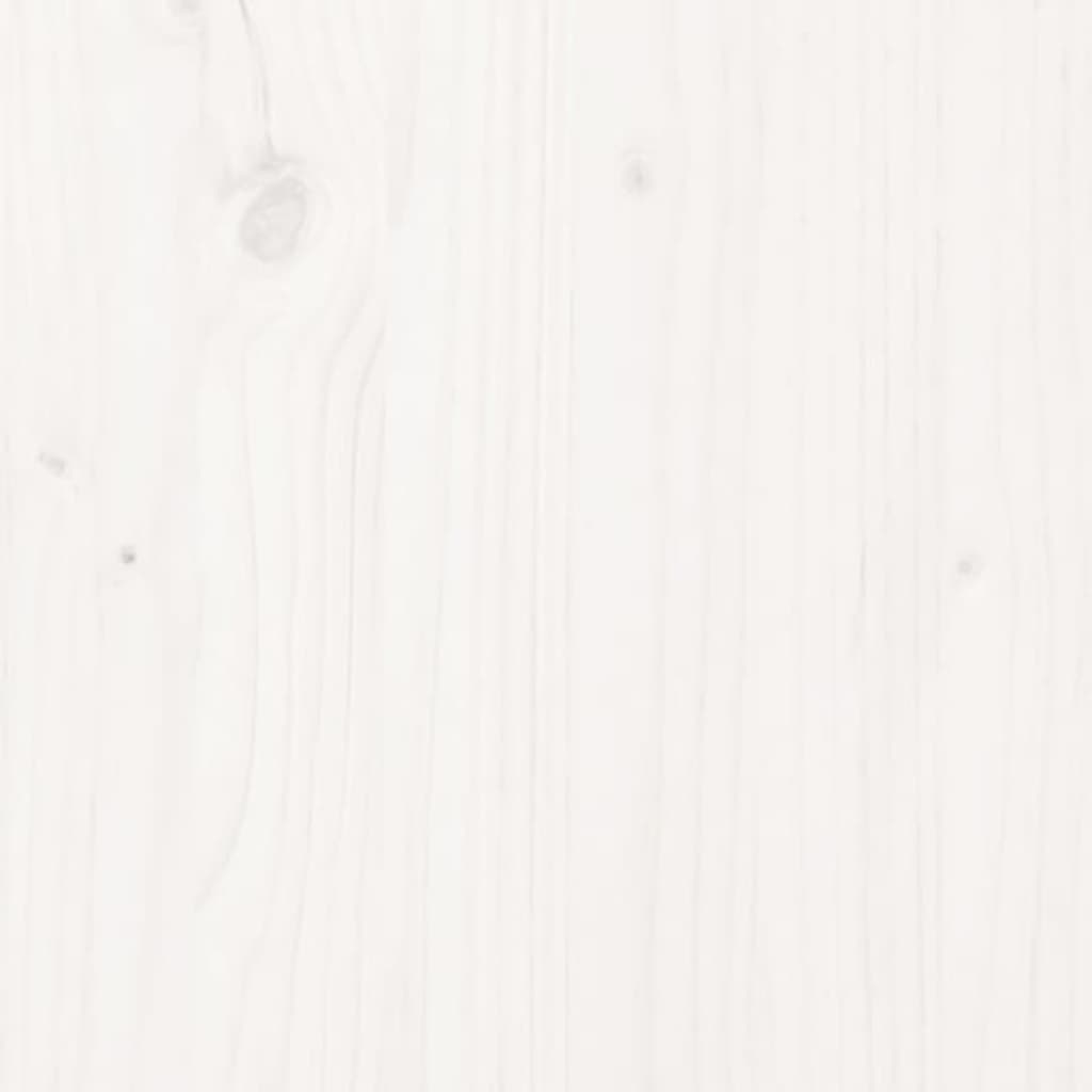 Työpöytä valkoinen 110x50x93 cm täysi mänty - Sisustajankoti.fi