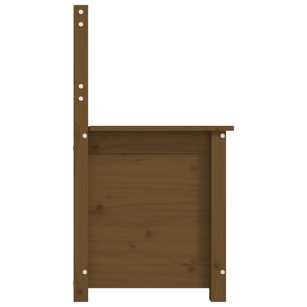 Penkki hunajanruskea 80x41x77 cm täysi mänty - Sisustajankoti.fi