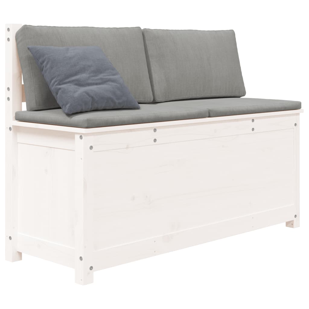 Penkki valkoinen 110x41x76,5 cm täysi mänty - Sisustajankoti.fi