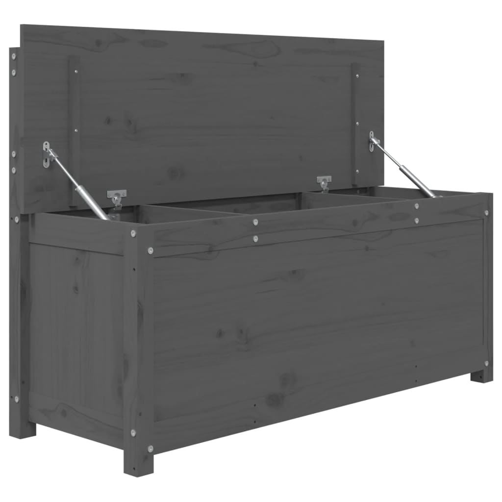 Penkki harmaa 110x41x76,5 cm täysi mänty - Sisustajankoti.fi