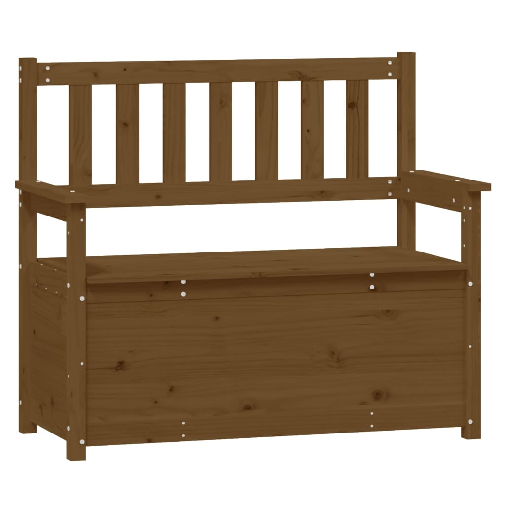 Penkki hunajanruskea 112,5x51,5x96,5 cm täysi mänty - Sisustajankoti.fi