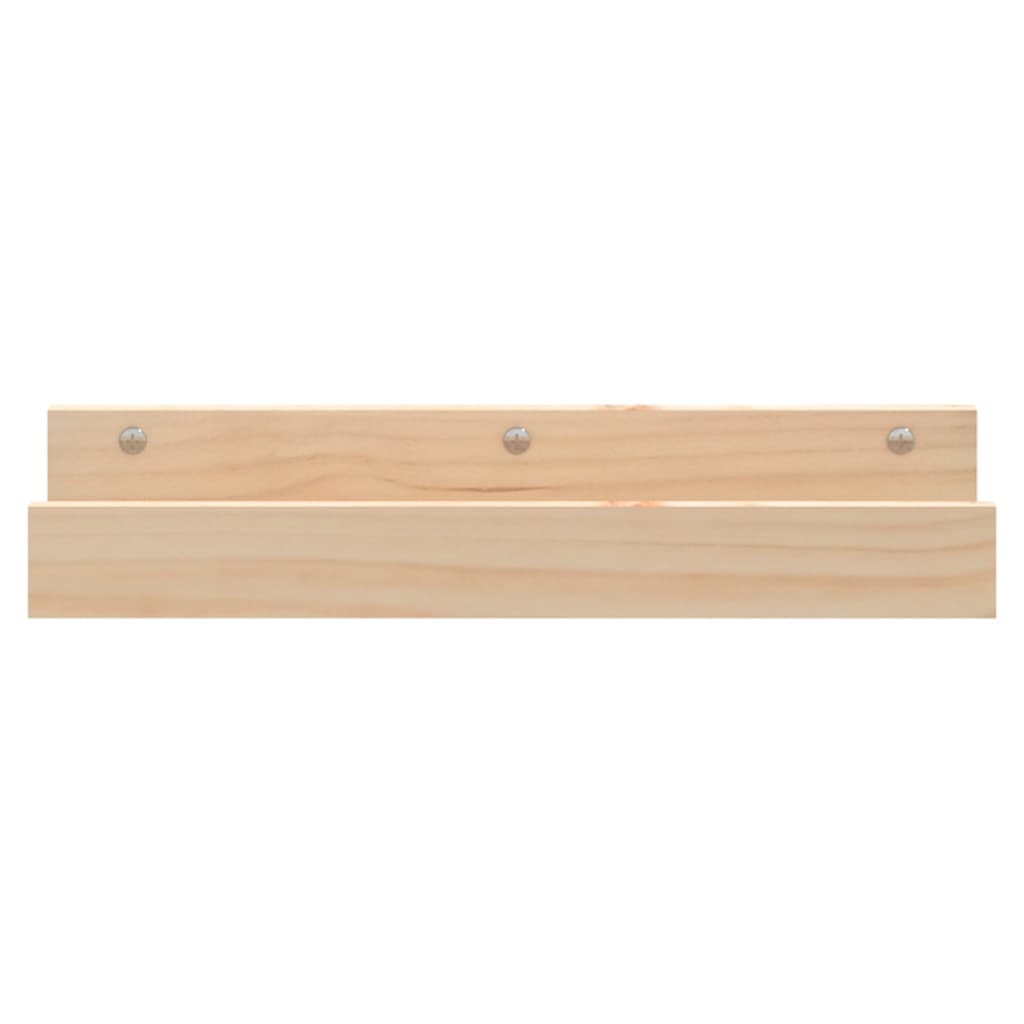 Seinähyllyt 2 kpl 50x12x9 cm täysi mänty - Sisustajankoti.fi
