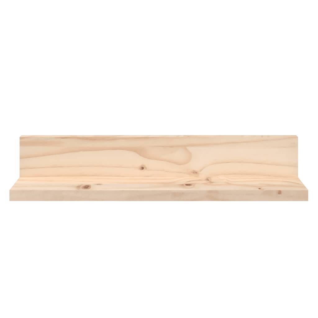 Seinähyllyt 2 kpl 50x11x9 cm täysi mänty - Sisustajankoti.fi
