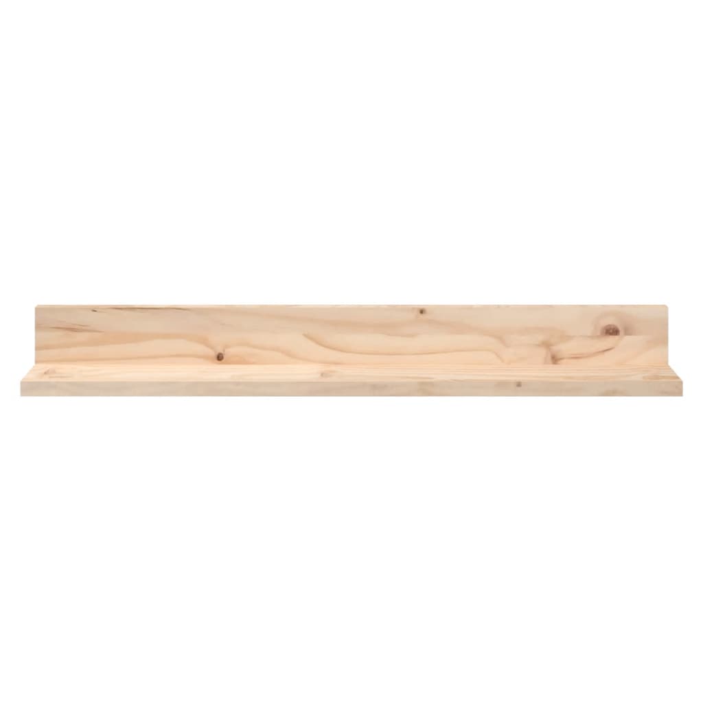 Seinähyllyt 2 kpl 80x11x9 cm täysi mänty - Sisustajankoti.fi