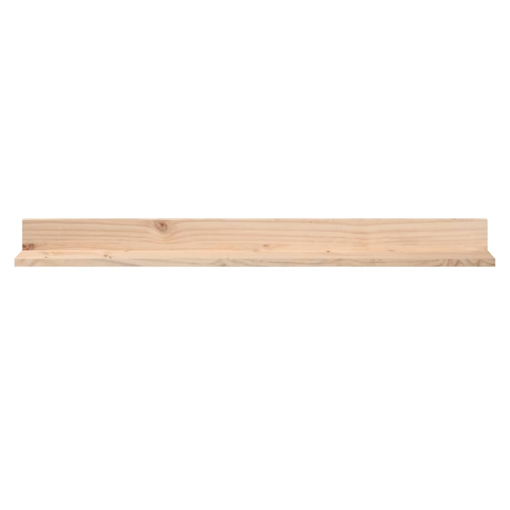 Seinähyllyt 2 kpl 110x11x9 cm täysi mänty - Sisustajankoti.fi