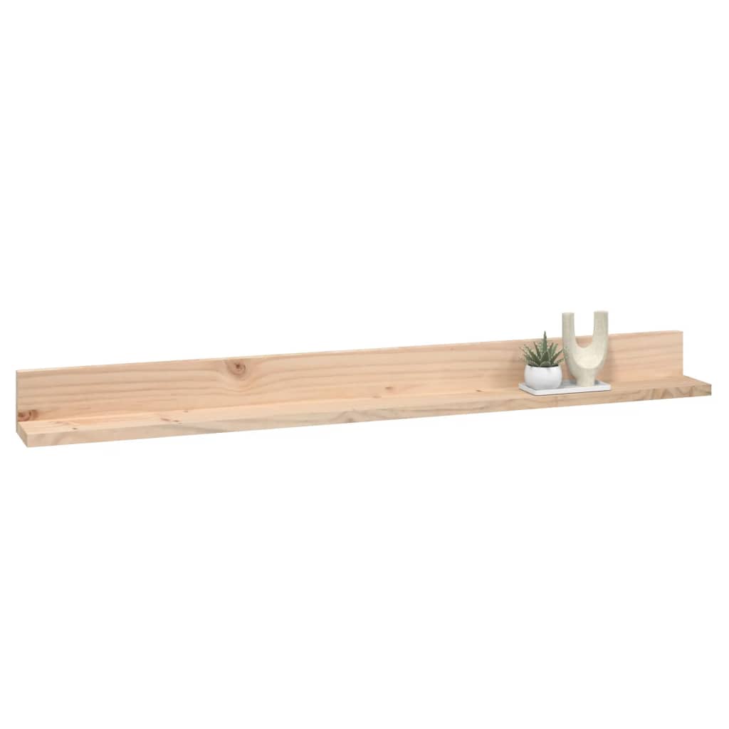 Seinähyllyt 2 kpl 110x11x9 cm täysi mänty - Sisustajankoti.fi