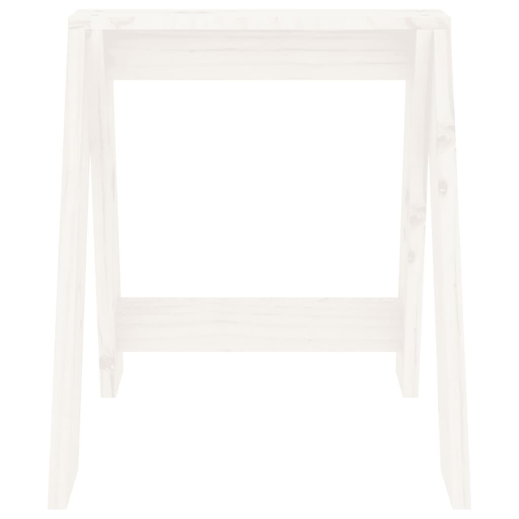 Jakkarat 2 kpl valkoinen 40x40x45 cm täysi mänty - Sisustajankoti.fi