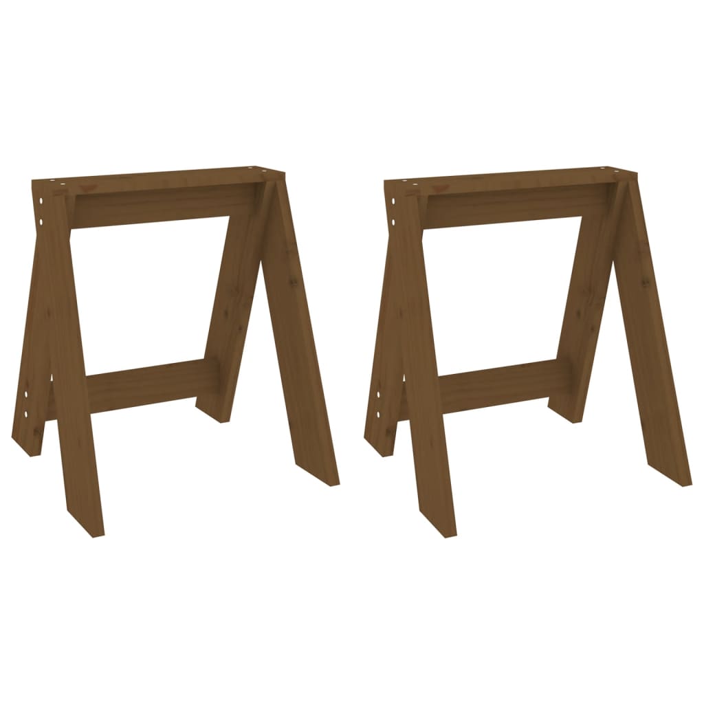 Jakkarat 2 kpl hunajanruskea 40x40x45 cm täysi mänty - Sisustajankoti.fi