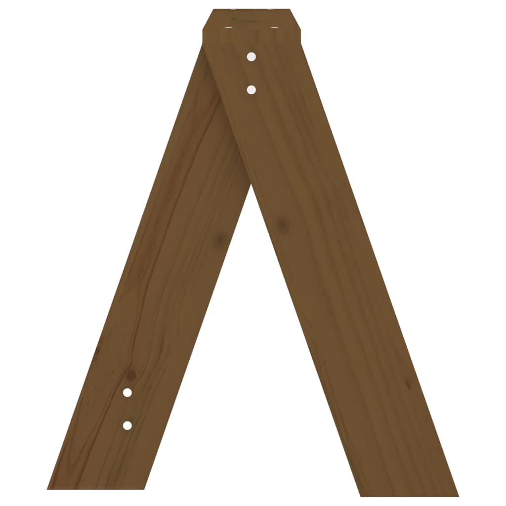 Jakkarat 2 kpl hunajanruskea 40x40x45 cm täysi mänty - Sisustajankoti.fi