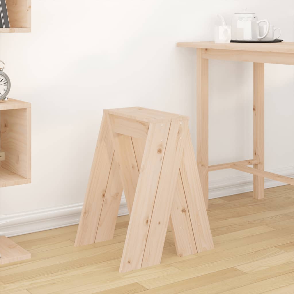 Jakkarat 2 kpl 40x40x60 cm täysi mänty - Sisustajankoti.fi