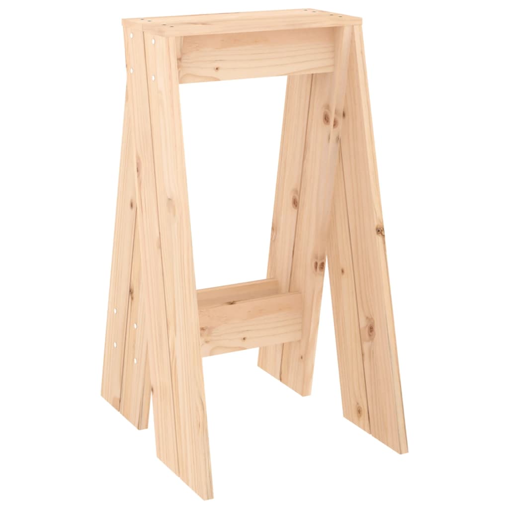 Jakkarat 2 kpl 40x40x75 cm täysi mänty - Sisustajankoti.fi