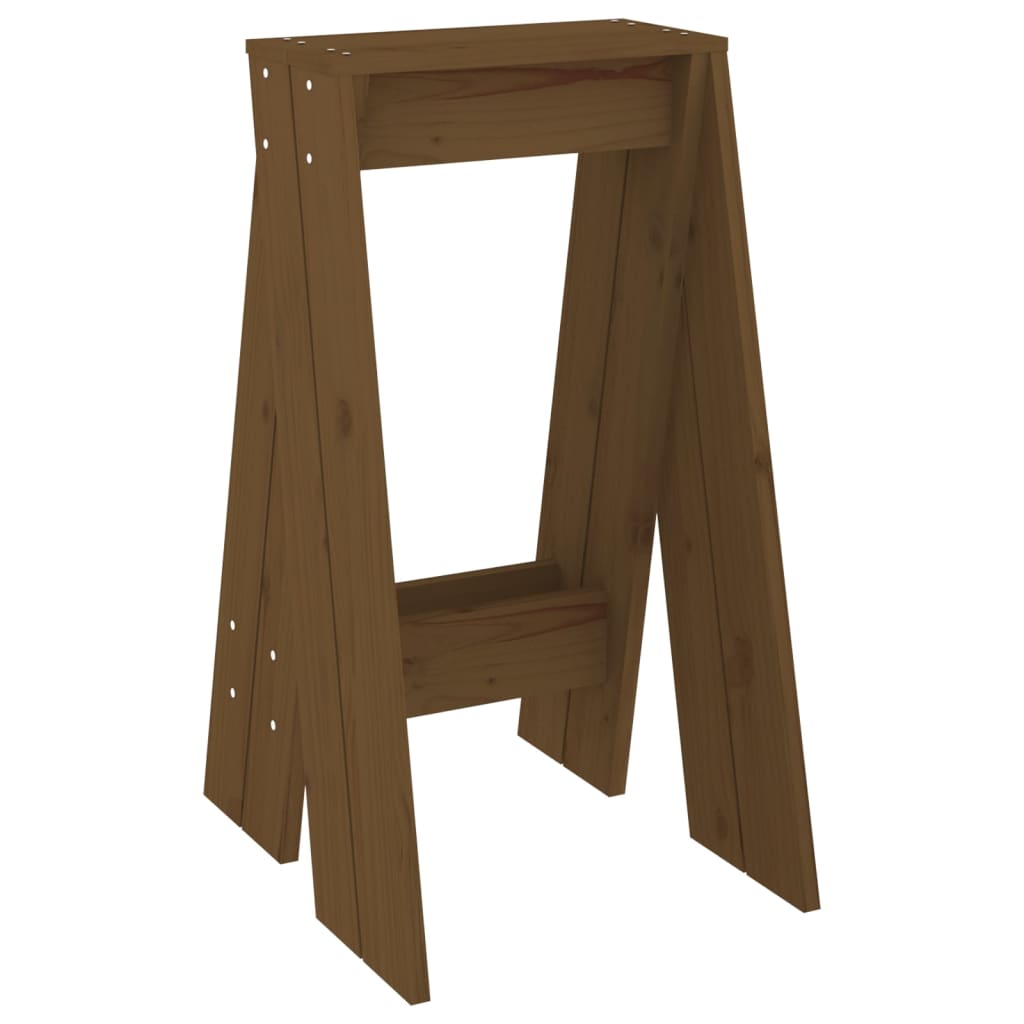 Jakkarat 2 kpl hunajanruskea 40x40x75 cm täysi mänty - Sisustajankoti.fi