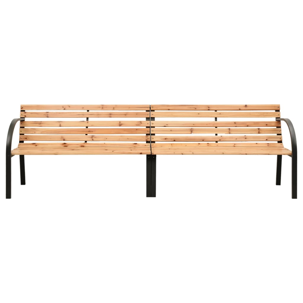 Puutarhan kaksoispenkki 225 cm täysi kuusi - Sisustajankoti.fi