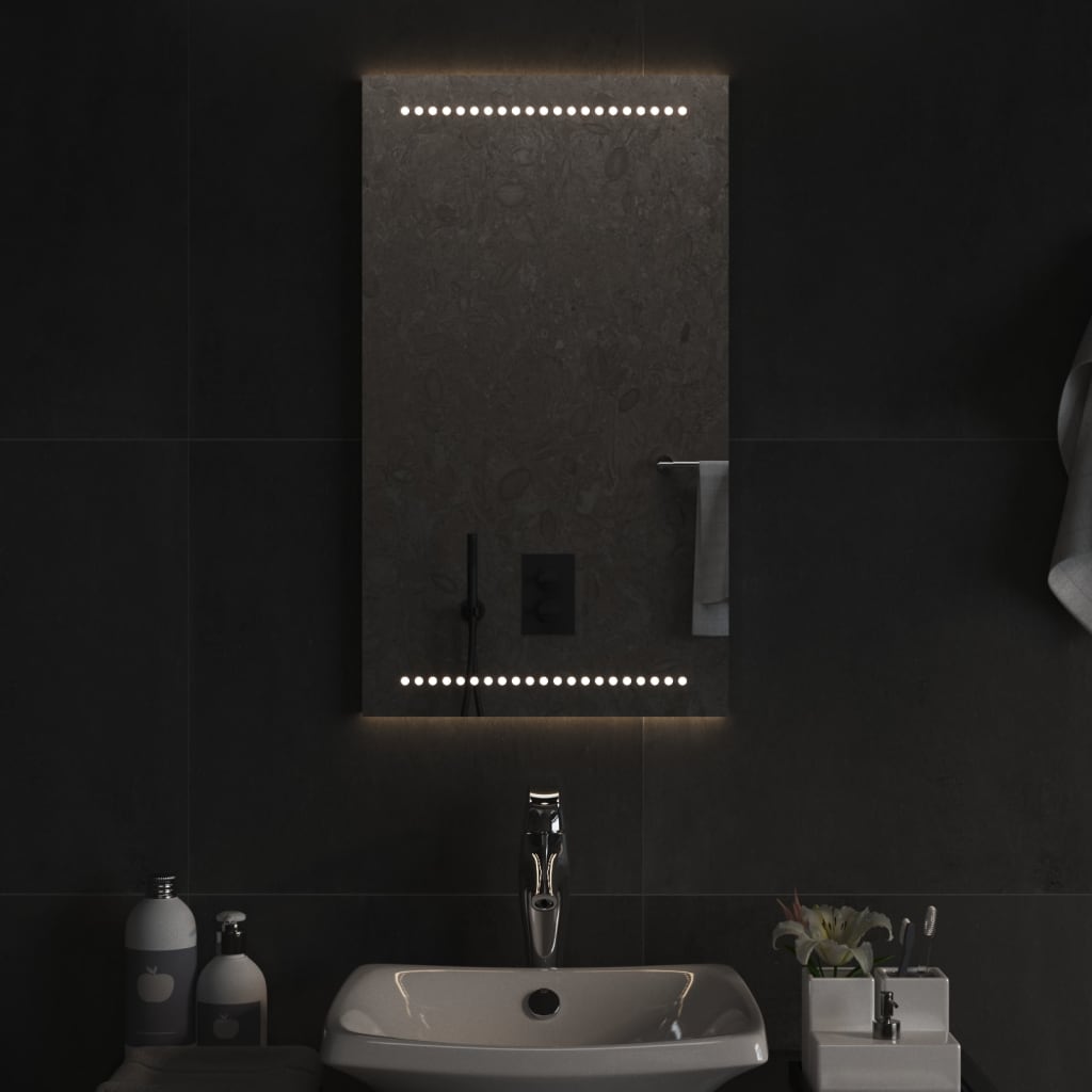 Kylpyhuoneen LED-peili 40x70 cm - Sisustajankoti.fi
